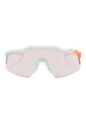 100% Eyewear Speedcraft oversize-frame sunglasses - Blue