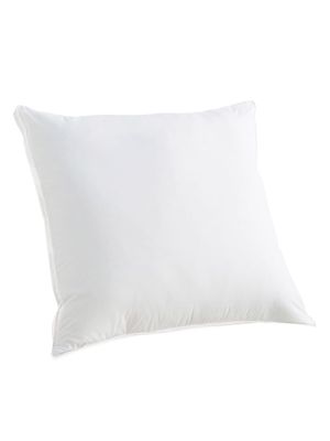 100% Goose Down Euro Pillow - White Grey - Size European - White Grey - Size European