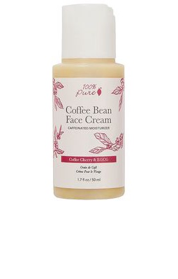 100% Pure Coffee Bean Caffeine Face Cream in Beauty: NA.
