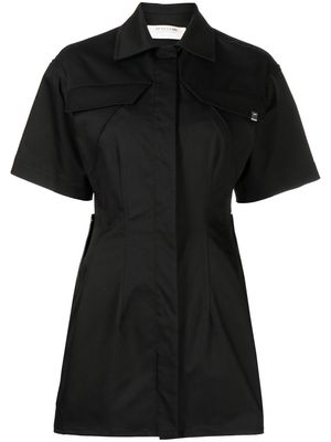 1017 ALYX 9SM belted cotton blend shirt - Black
