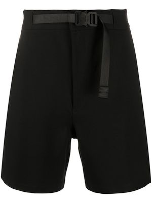 1017 ALYX 9SM belted waist cargo shorts - Black