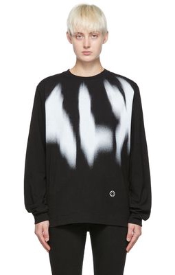 1017 ALYX 9SM Black Long Sleeve Cotton T-Shirt