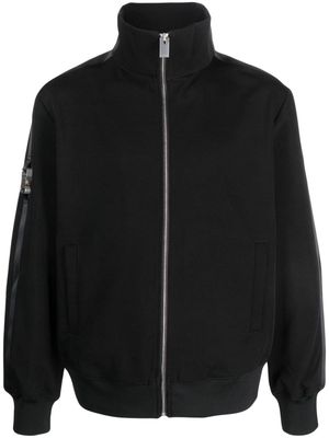 1017 ALYX 9SM buckle-detail zip-up sweatshirt - Black
