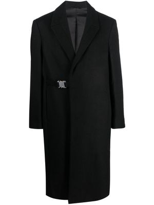 1017 ALYX 9SM buckled wool-blend coat - Black