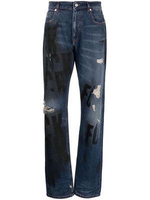 1017 ALYX 9SM distressed-effect straight-leg jeans - Blue