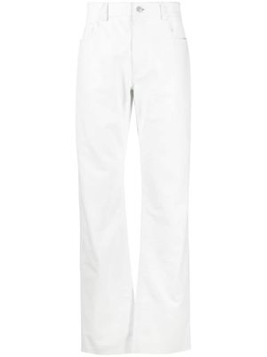 1017 ALYX 9SM five-pocket leather trousers - White
