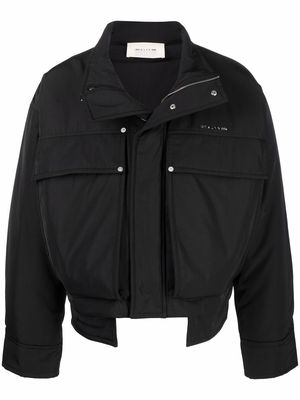 1017 ALYX 9SM funnel neck padded jacket - Black