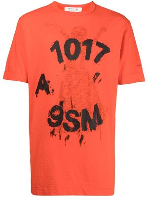 1017 ALYX 9SM graphic-print cotton T-shirt - Orange