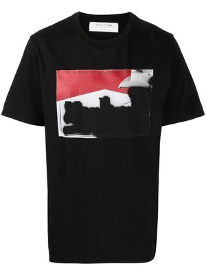1017 ALYX 9SM graphic-print crew-neck T-shirt - Black