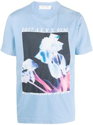 1017 ALYX 9SM graphic-print short-sleeve T-shirt - Blue