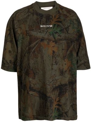 1017 ALYX 9SM logo-print camouflage-pattern crew-neck T-shirt - Multicolour