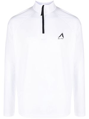 1017 ALYX 9SM logo-print mesh sweatshirt - White