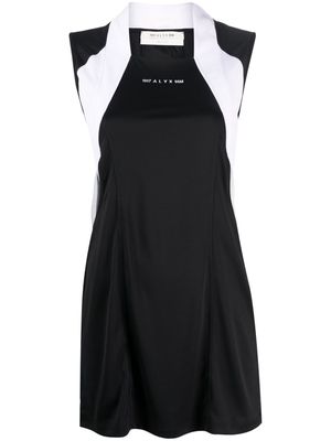 1017 ALYX 9SM logo-print sleeveless dress - Black