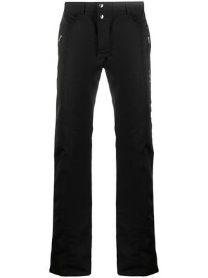 1017 ALYX 9SM logo-print straight-leg trousers - Black