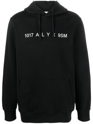 1017 ALYX 9SM long-sleeve hoodie - Black