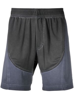 1017 ALYX 9SM panelled-design track shorts - Grey