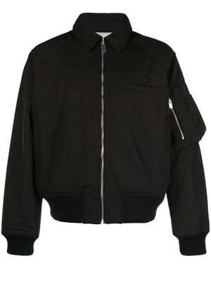 1017 ALYX 9SM sleeve-pocket bomber jacket - Black