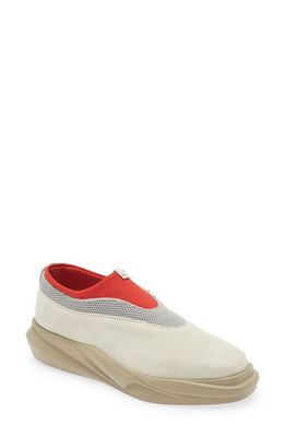 1017 ALYX 9SM Slip-On Mono Sneaker in Sand/Red