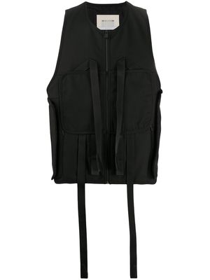 1017 ALYX 9SM strap-detail bullet vest - Black