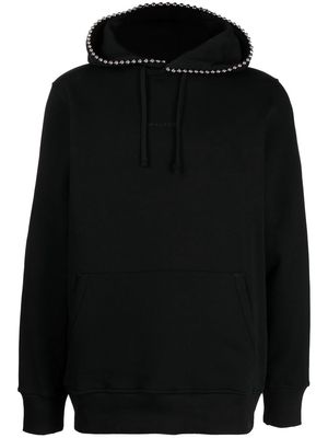 1017 ALYX 9SM studded logo-print hoodie - Black