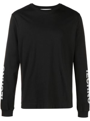 1017 ALYX 9SM Techno long-sleeved T-shirt - Black