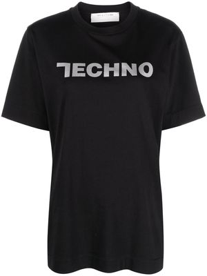 1017 ALYX 9SM Techno print T-shirt - Black