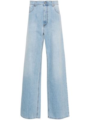 1017 ALYX 9SM wide-leg buckle-detailed jeans - Blue