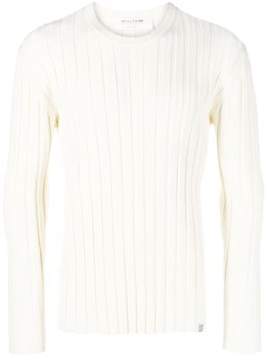 1017 ALYX 9SM wide ribbed-knit jumper - Neutrals