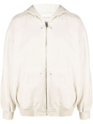 1017 ALYX 9SM zip-up hooded jacket - Neutrals