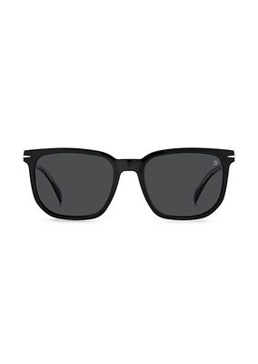 1076/S 57MM Square Sunglasses