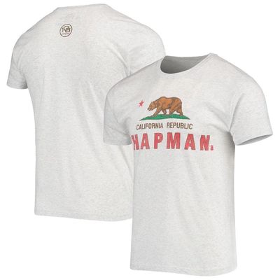108 STITCHES Men's Matt Chapman White Oakland Athletics Player Flag Tri-Blend T-Shirt