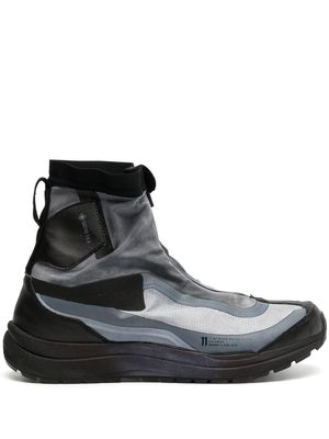 11 By Boris Bidjan Saberi x Salomon Bamba high-top trainers - Black