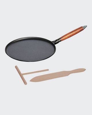 11" Crepe Pan with Spreader and Spatula