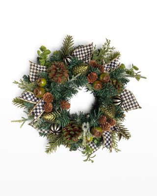 11" Farmhouse Mini Wreath