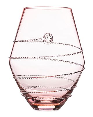 11" Pink Amalia Vase