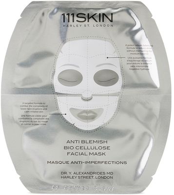 111 Skin Anti Blemish Bio Cellulose Face Mask, 0.85 oz