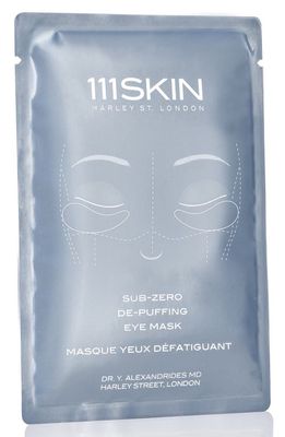 111SKIN 8-Pack Sub-Zero De-Puffing Energy Eye Mask in No Colordnu