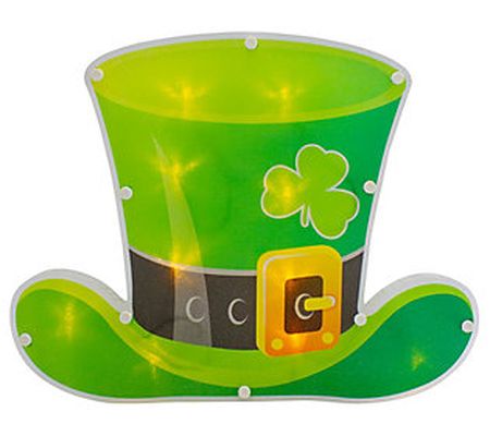 12.5" LED Lighted Irish St. Patrick's Day Lepre chaun Hat