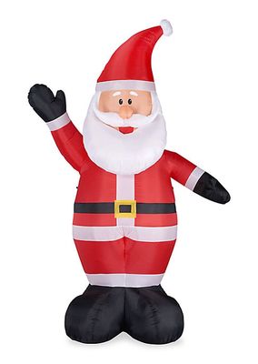 12-Foot Tall Traditional Santa Blow Up Inflatable