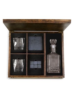 12-Piece Whiskey Decanter Gift Box Set - Parawood - Parawood