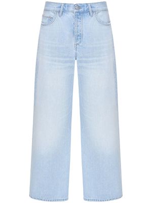 12 STOREEZ Candiani mid-rise wide-leg jeans - Blue
