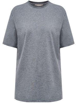 12 STOREEZ crew-neck cotton T-shirt - Grey