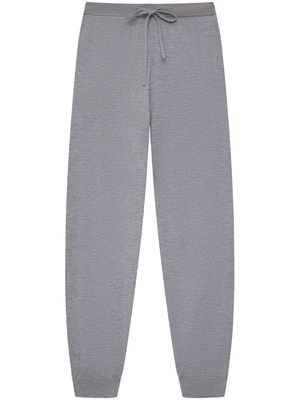 12 STOREEZ drawstring merino wool track pants - Grey