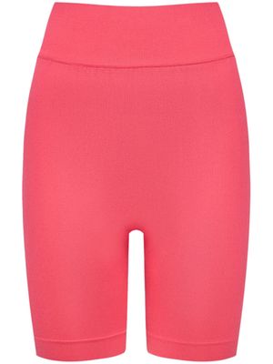 12 STOREEZ high-waisted bike shorts - Pink