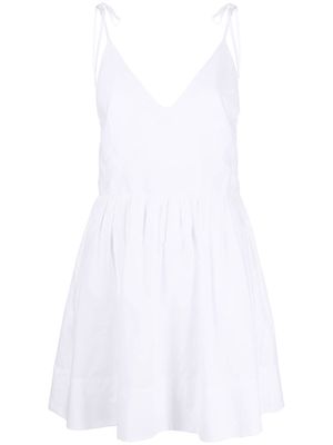 12 STOREEZ open-back mini dress - White