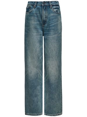 12 STOREEZ organic-cotton boyfriend jeans - Blue