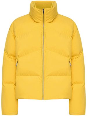 12 STOREEZ quilted down puffer jacket - Yellow