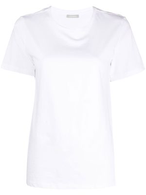 12 STOREEZ round-neck cotton T-shirt - White