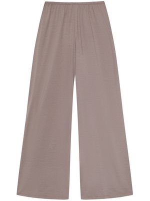 12 STOREEZ silk-jersey pyjama trousers - Grey