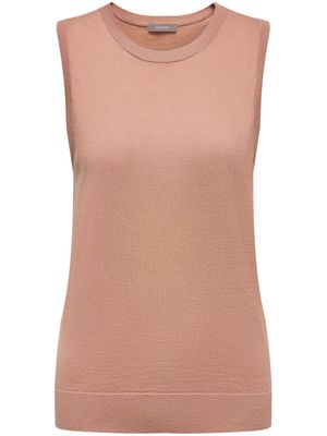 12 STOREEZ sleeveless knit top - Pink